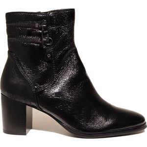 Regarde le Ciel - Joan 13 - Enkellaarzen - Black - Leer