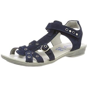 Däumling Maxi Romeinse sandalen voor meisjes, Blauw Turino diepzee, 32 EU