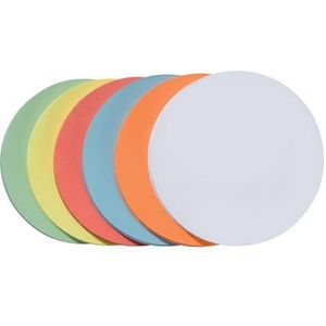 Franken UMZ 14 04 presentatiekaarten middelcirkel, 140 mm, geel 500 stuks gesorteerd