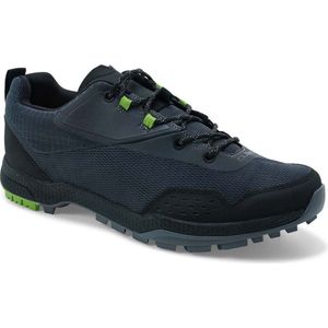 CUBE Sportschoenen ATX OX - Fietsschoenen - Wandelschoenen - Vetersluiting - Grijs/Zwart/Groen - Maat 41