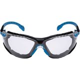 3M veiligheidsbril - SOLUS - blauw/zwart frame - S1101KIT