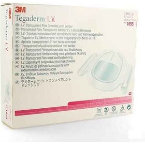 Tegaderm Iv Dressing 8,5x11,5cm 50 1655  -  3M