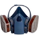 3M - Gas- en Dampfilter A1 - Bescherming Tegen Organische Dampen - Set