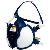 3M FFABEK1P3 R D herbruikbaar ademmasker zonder onderhoud, 1