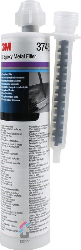 3M Fast Cure 2K Epoxy Metaalplamuur - 180ml Lijmpatroon - Voor Metaalreparaties