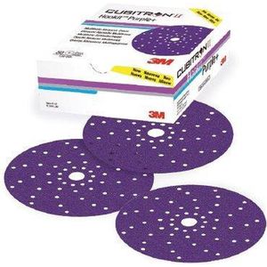 3M Hookit Purple+ Cubitron II Multihole 737U Schuurschijven 150mm P320 - 50 Stuks
