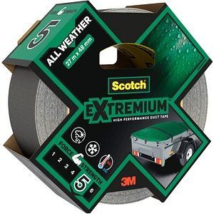 Scotch krachtige tape Extremium Duct Tape All Weather, ft 48 mm x 27 m