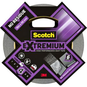 Duct tape scotch extremium 18.2mx48mm grijs | 6 stuks
