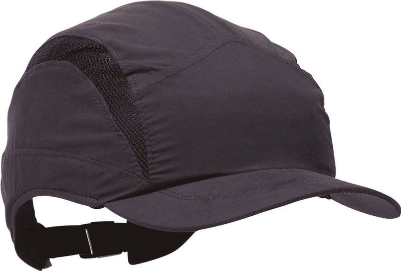 3M - First Base HC24BLK/RP FB3 CLA Impulsiecaps - Zwart - Microvezel