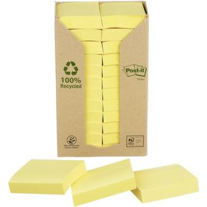 Post-it Notes Haftnotizen 38x51mm gelb VE=24 Stück im Spenderkarton