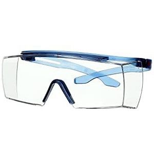 3M™ SecureFit™ 3700 SF3701ASP-BLU zonnebril met blauw frame en krasbestendige coating + K
