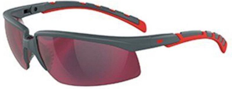 3M - Solus 2000 - Veiligheidsbril - Grijs Rood - Polycarbonaat