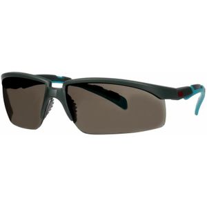 3M S2002SGAF-BGR Veiligheidsbril Met anti-condens coating, Met anti-kras coating, Verstelbare hoek Turquoise, Grijs EN 166 DIN 166