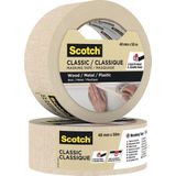 Scotch - Classic Afplaktape - Beige - 48MMx50M