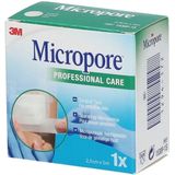 3M - Micropore - Hechtpleister - Wit - Hypoallergeen - Poreus