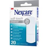 Nexcare - Universal Soft Touch - Pleisters - 20 Stuks - Zacht - Ademend