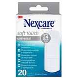 Nexcare - Universal Soft Touch - Pleisters - 20 Stuks - Zacht - Ademend