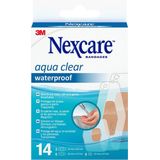 Nexcare 3m Aqua Clear Wtp Assortiment 14
