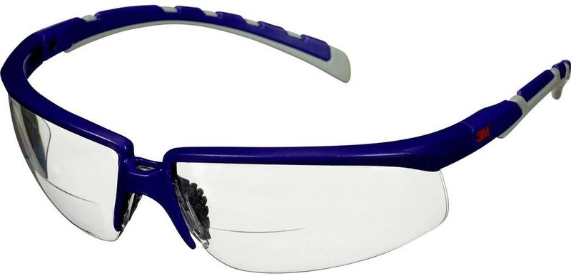 3M Veiligheidsbril Solus 2000 +2.0 - S2020AF-BLU