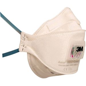 3M Aura 9322+GEN3 Fijnstofmasker met ventiel FFP2 10 stuk(s)