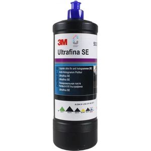 3M 50383 Perfect-It Ultrafina SE Polijstpasta Hoogglans - Donkerblauwe dop - 1 liter - Geschikt voor zowel harde als zachte lakken - Voor verwijderen van lichte krassen