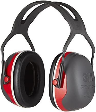 3M - Peltor Premium Plus X3A - Gehoorbescherming - Zwart/Rood - Demping 33dB