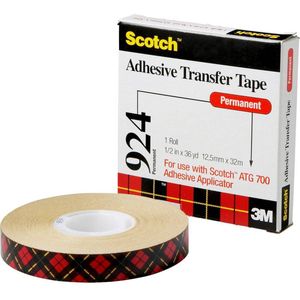 Scotch 9241255 Zelfklevende folie Transparant (l x b) 55 m x 12 mm 1 stuk(s)