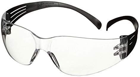 3M - SecureFit 100 - Veiligheidsbril - Zwart Frame - Anti-kras/Anti-condens - Heldere Lens - 5 Pack