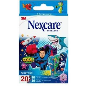 Nexcare - Happy Kids - Pleisters - 20 Stuks