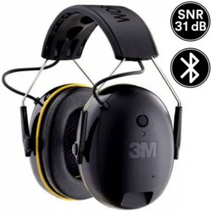 3MTM WorkTunesTM Connect drahtloser Gehörschutz mit Bluetooth®-Technologie, 90543EC1 (94-105 dB)