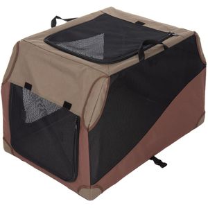 Opvouwbare Hondenbench Camo XL: L106xB71xH66,5cm olijf/bruin Hond