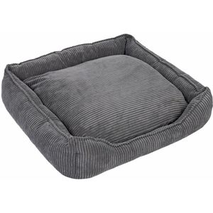 Modern Living Hundebett Helena - L 85 x B 80 x H 22 cm, grau