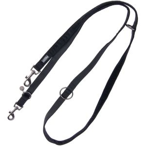 Nomad Tales Blush Halsband, ebony - Passende Leine: 200 cm lang, 20 mm breit