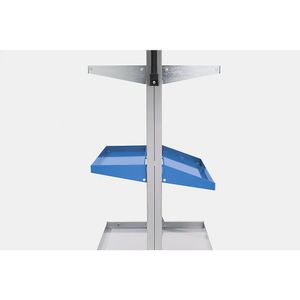 eurokraft pro Laadframe voor werkplaatswagen, horizontaal, l x b x h = 1015 x 250 x 35 mm