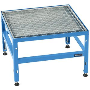 eurokraft pro Platform voor modulair platformsysteem, platformlengte 610 mm, voor 2 treden met rooster