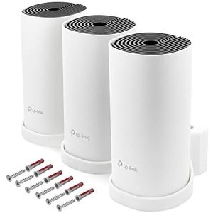 Mobilefox Wandhouder voor TP-Link Deco M4 Mesh WLAN router 1 stuk met kabelmanagement