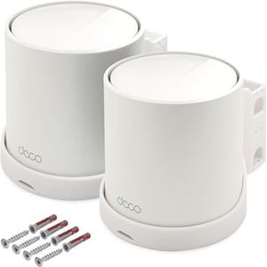 1 x wandhouder geschikt voor TP-Link Deco X50 AX3000 Mesh WLAN Router houder