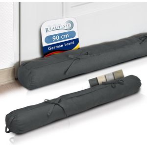 Tochtstopper 90 Cm - Koude- En Geluidsisolatie Voor De Deur Zelfklevende Weerstrip Ideaal Voor Energie Efficientie