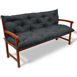 Setgarden® Bankkussen, outdoor zitkussen, voor tuinbank van polyrotan