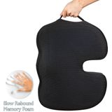 Stuitkussen - BeauErgo - Zwart - Ademend - Antislip