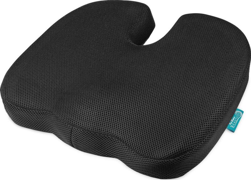 Stuitkussen - BeauErgo - Zwart - Ademend - Antislip