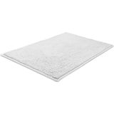 Beautissu Badmat Antislip Beaumare WR Douchemat Wit Badmat WC Tapijt, Vloermat voor Douche of Badkamer