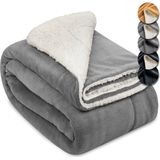Woondeken - Grijs - 100% Katoen