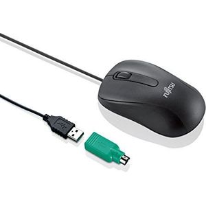 Fujitsu M530 muis Rechtshandig USB Type-A + PS/2 Laser 1200 DPI