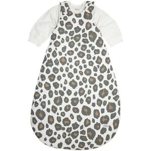 Meyco Baby Panter baby slaapzak rond tweedelig - neutral