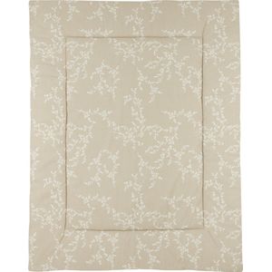 Meyco Baby Branches boxkleed - sand - 80x100cm