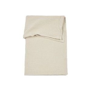 Meyco Baby Plume wieglaken - soft sand - 75x100cm