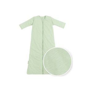 Meyco Baby Slub baby slaapzak met afritsbare mouwen - soft green - 70cm - 2.5 TOG