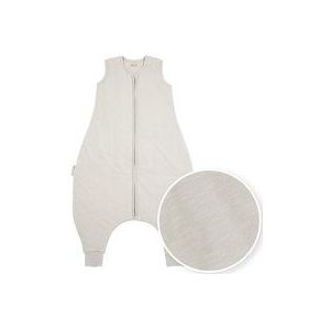 Meyco Baby Slub baby winter slaapoverall jumper - greige - 80cm - 2.0 TOG