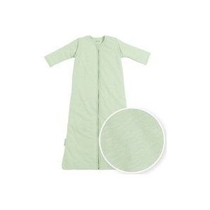 Meyco Baby Slub baby slaapzak met afritsbare mouwen - soft green - 110cm